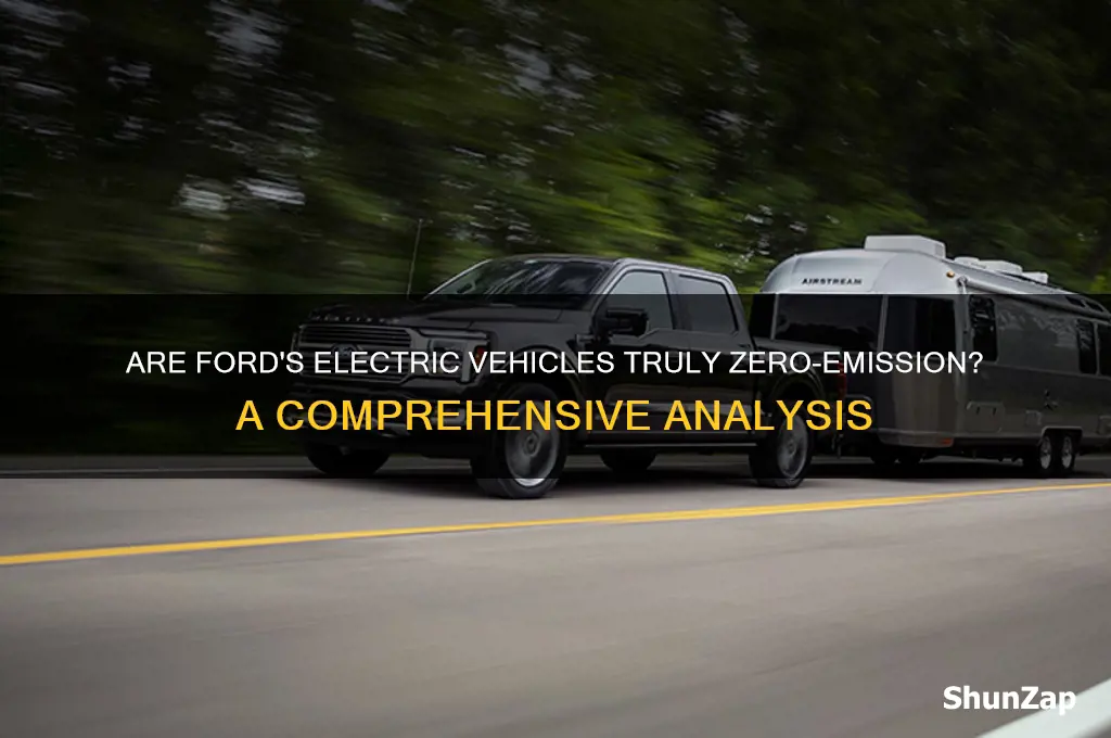 is ford a zero-emission electric cars