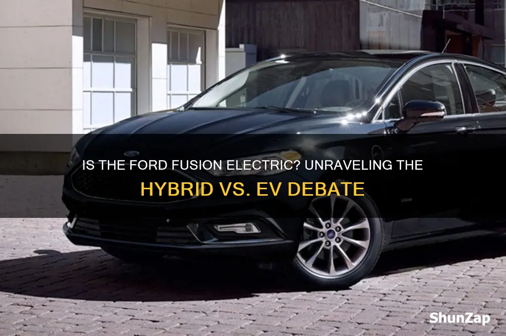 is ford fusion an electric car