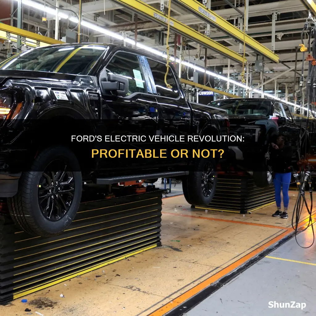 is ford making money on electric vehicles