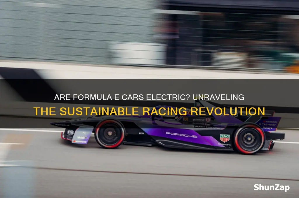 is formula e electric cars