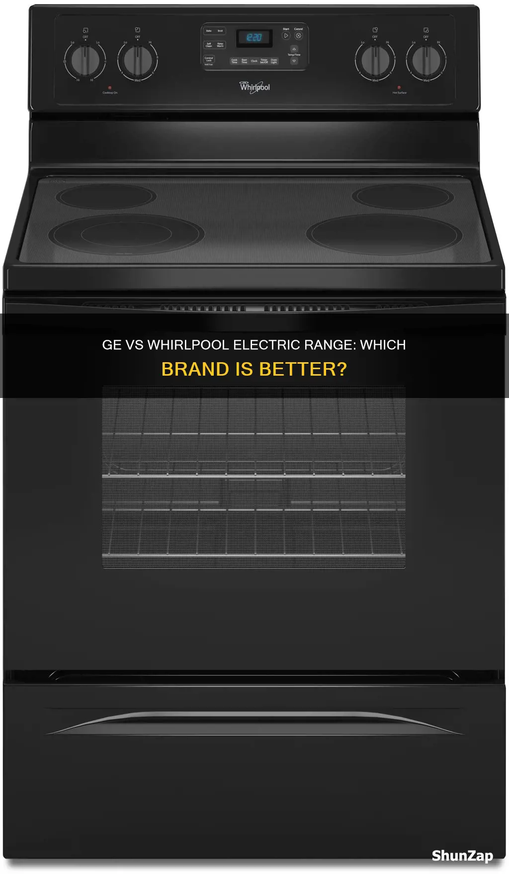 is ge or whirlpool electric range better