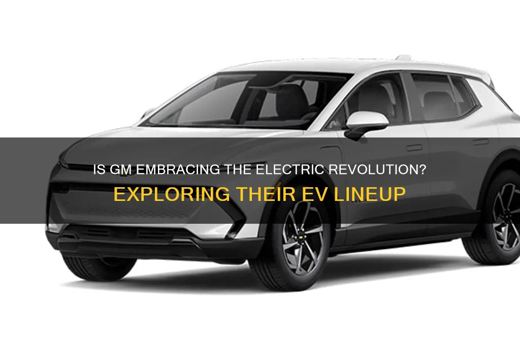 is gm making electric cars