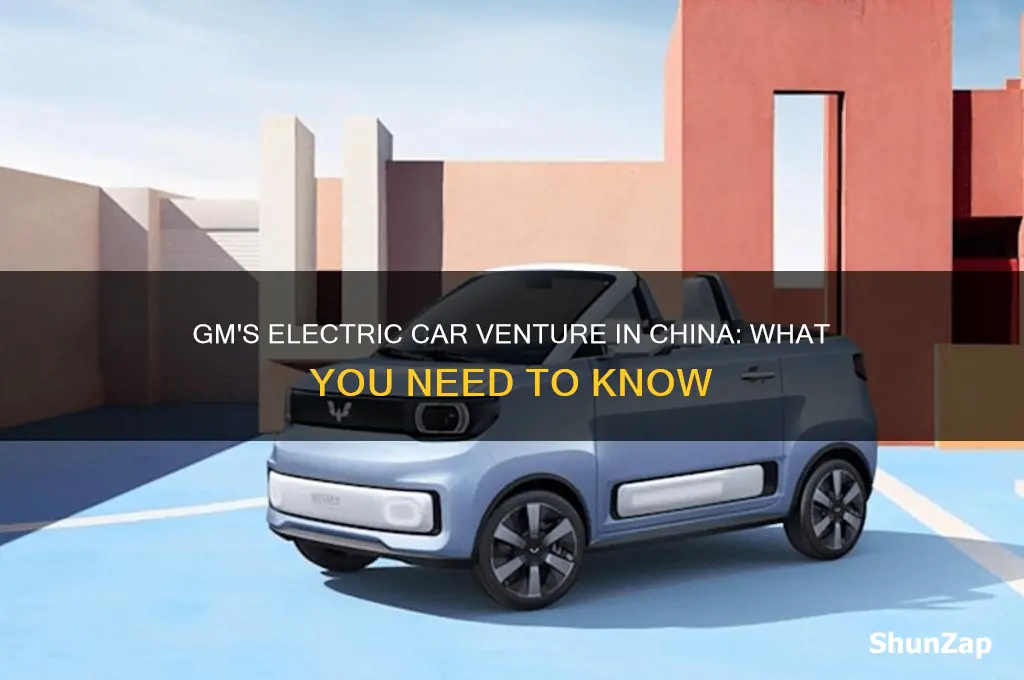 is gm selling an electric car in china