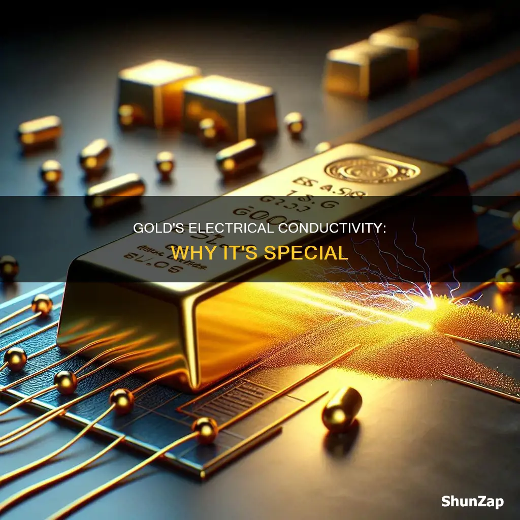 is gold a poor conductor of electricity