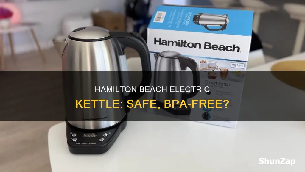 is hamilton beach electric kettle bpa free