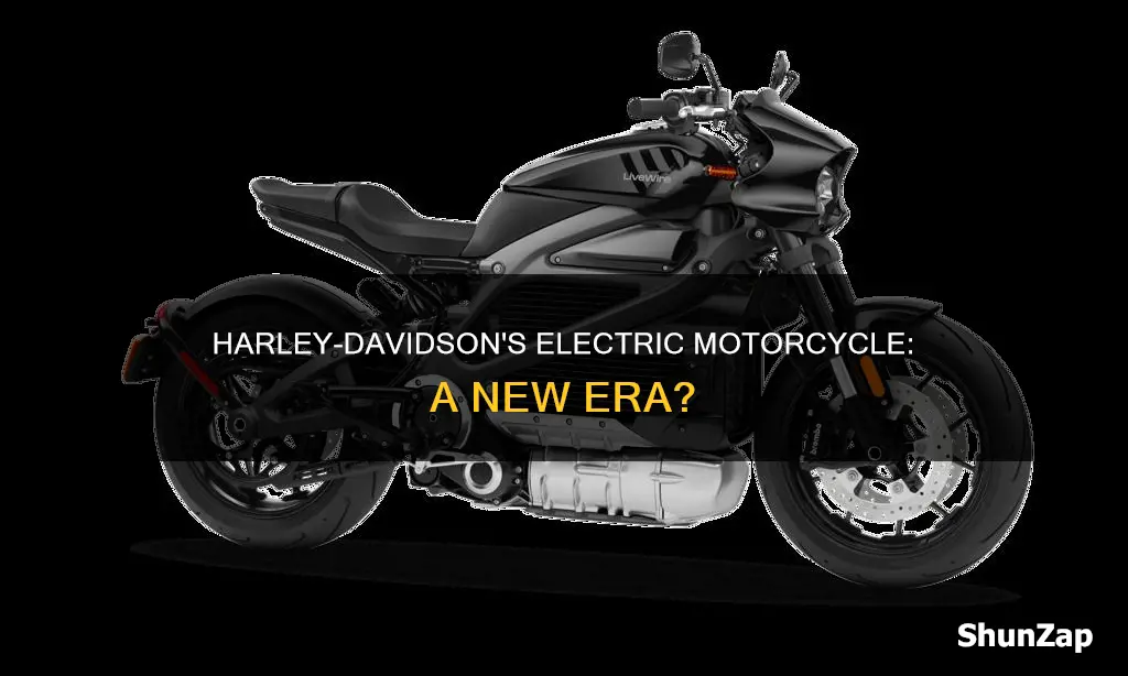 is harley davidson making an electric motorcycle