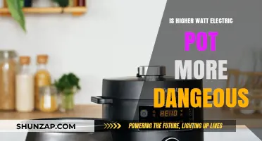 Electric Pot Wattage: Is Higher Wattage Riskier?