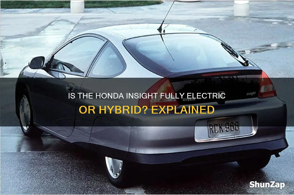 is honda insight an electric car