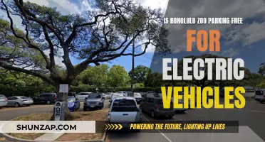 Honolulu Zoo: Electric Vehicle Parking Privileges and Fees