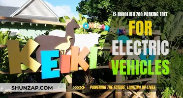 Honolulu Zoo: Electric Vehicle Parking Availability and Cost