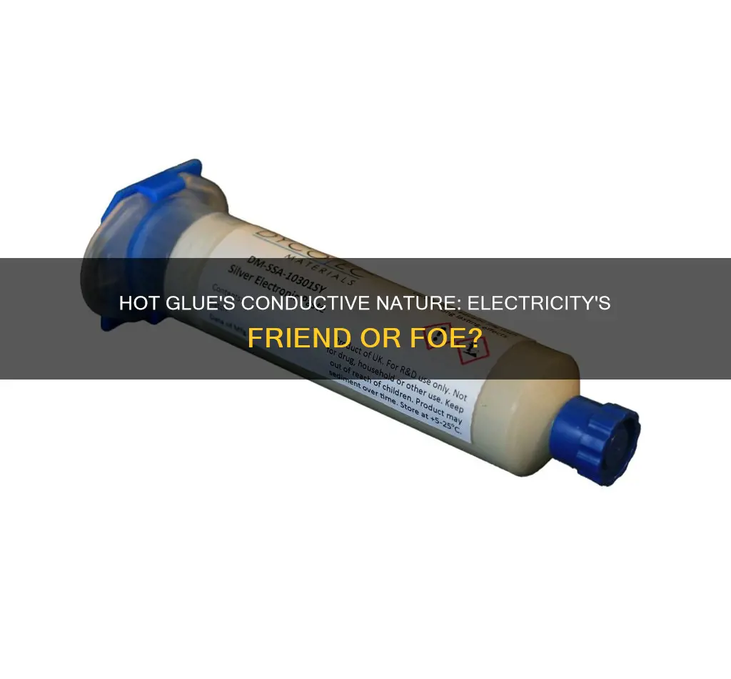 is hot glue a conductor of electricity