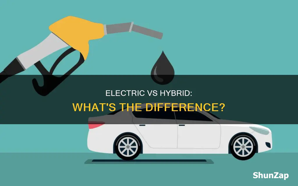 is hybrid the same thing as electric