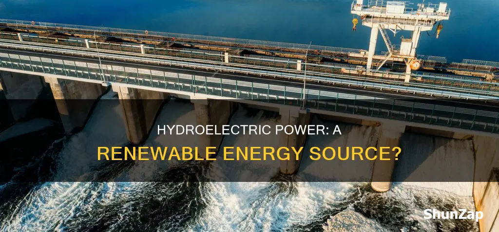 is hydro electricity renewable or non renewable