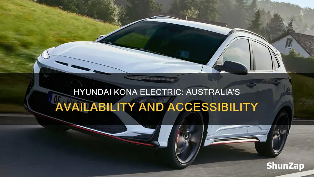 is hyundai kona electric available in australia
