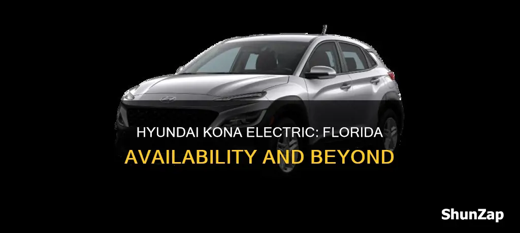 is hyundai kona electric available in florida