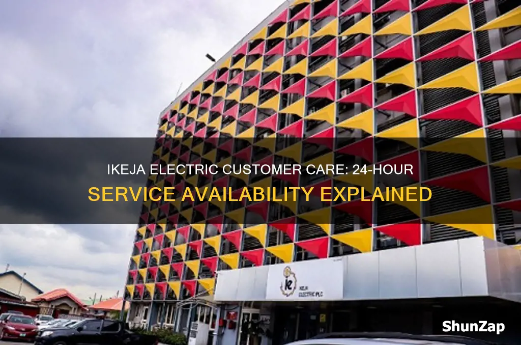 is ikeja electric customer care 24 hours