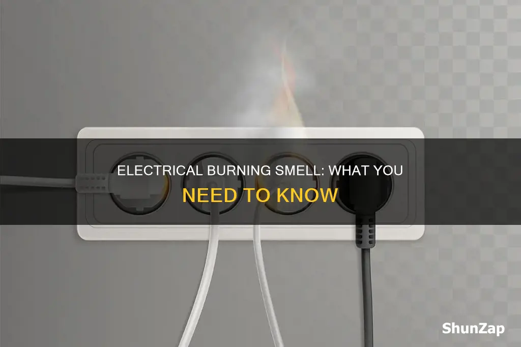 is it bad to smell electrical burning