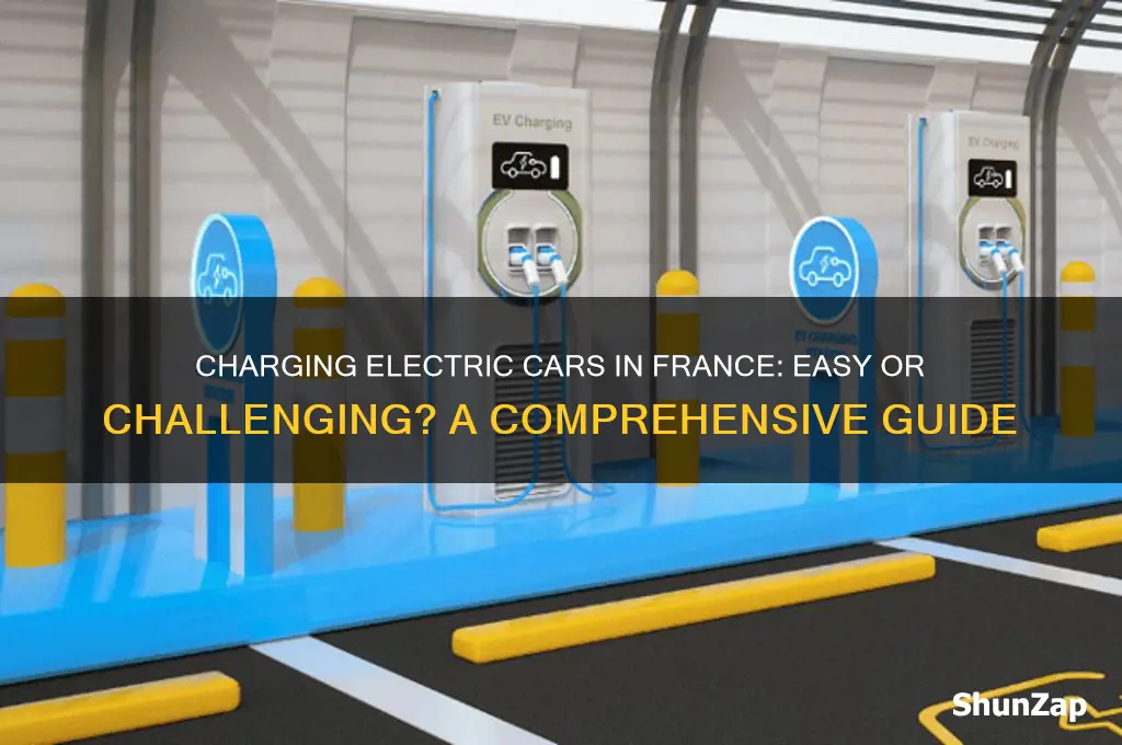 is it easy to charge electric cars in france