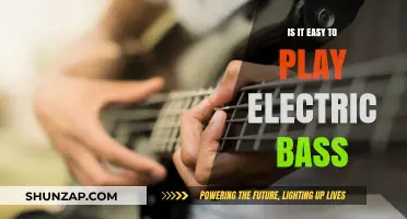 Learning Electric Bass: Is It Simple?
