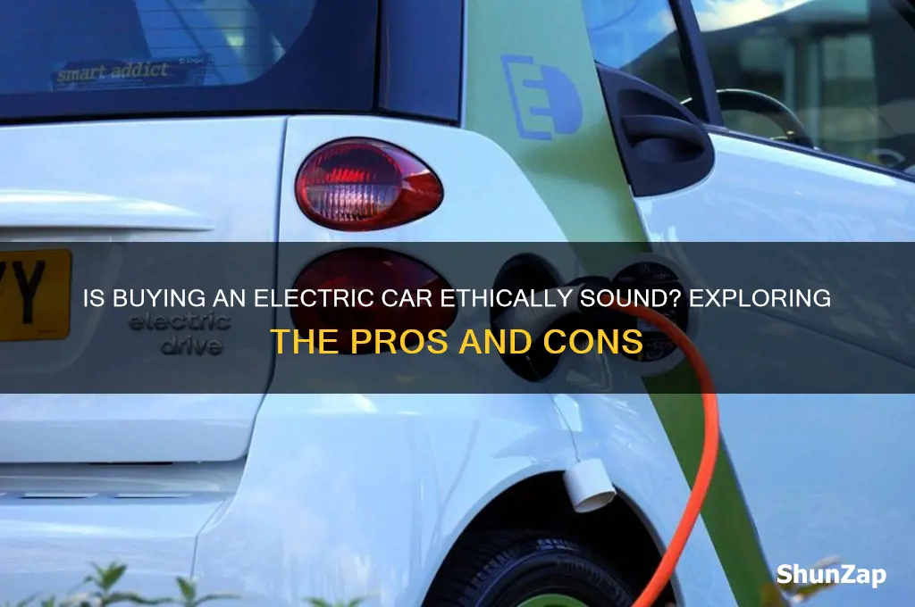 is it ethical to buy an electric car