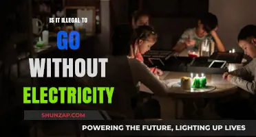 The Legality of Living Without Electricity