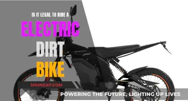 Electric Dirt Bikes: Exploring Their Legal Boundaries