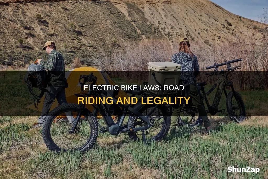 is it legal to ride electric bikes on the road