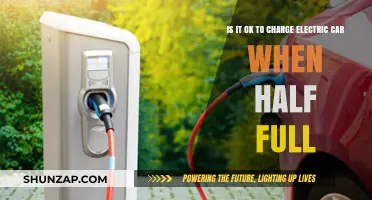 Charging Electric Cars at Half Full: Best Practices for Battery Health