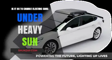 Charging Electric Cars in Heavy Sun: Safe or Risky Practice?