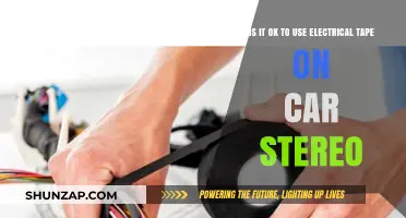Using Electrical Tape on Car Stereo: Safe or Risky Solution?