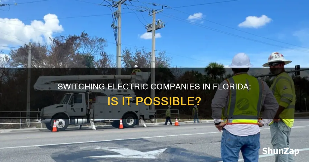 is it possible to change electric companies in florida