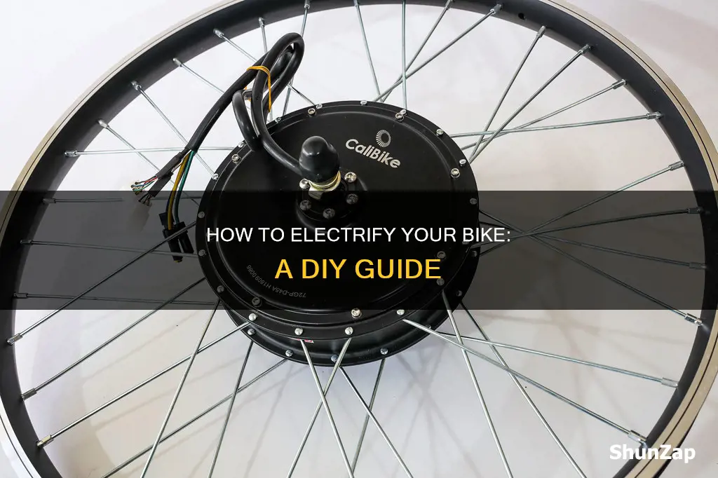 is it possible to convert a bike to electric