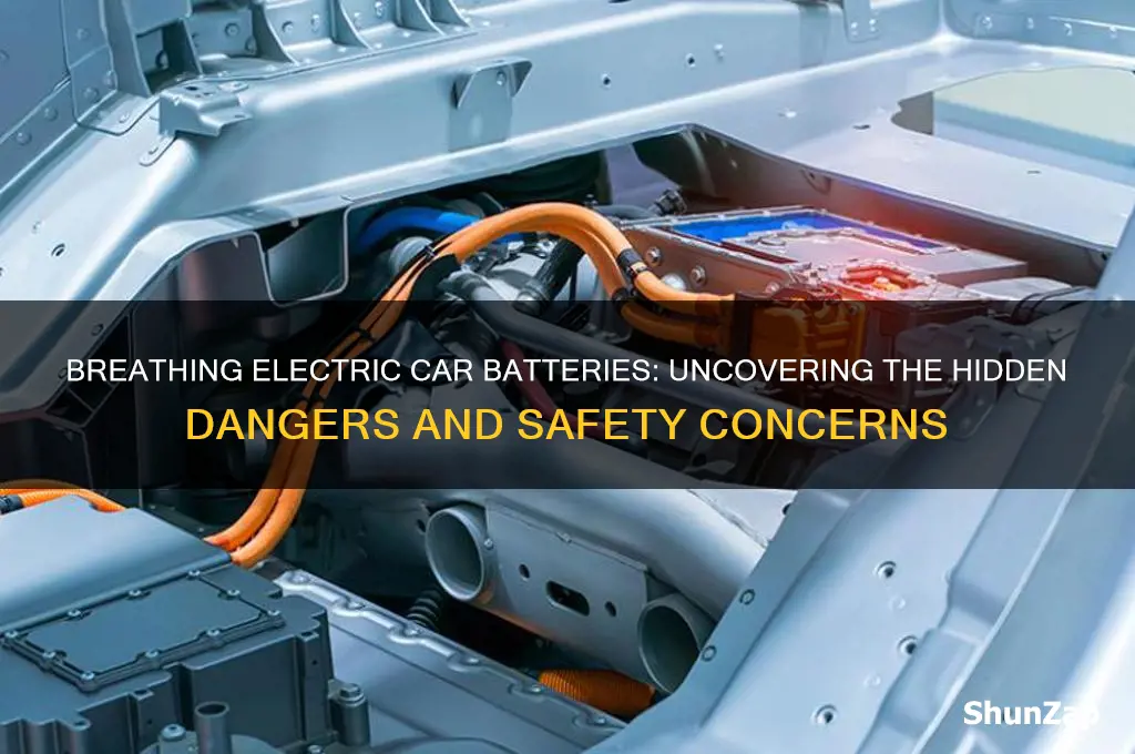 is it safe to breathe batteries from electric car