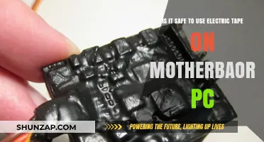 Is Electric Tape Safe for PC Motherboard Repairs? Expert Insights