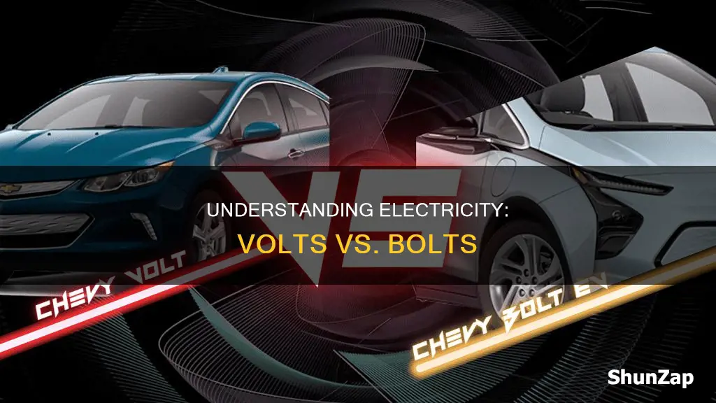 is it volts or bolts of electricity