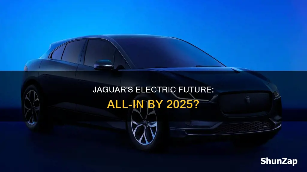 is jaguar going all electric in 2025