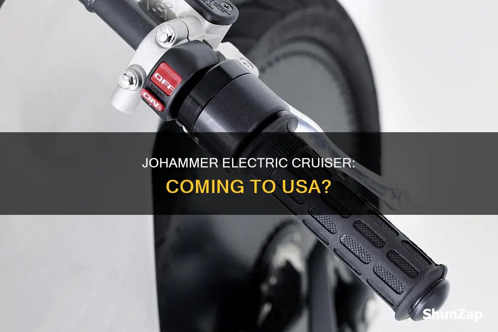 is johammer electric cruiser sold in usa