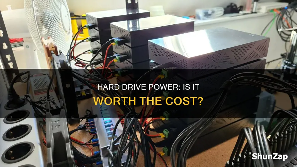 is keeping hard drive awake wasting electricity