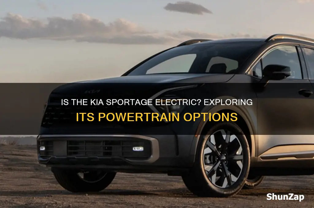 is kia sportage an electric car