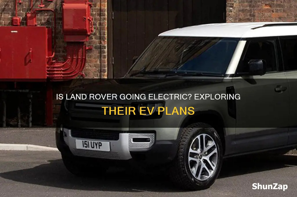 is land rover making an electric car