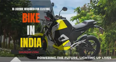 Electric Bike Licensing in India: What's the Law?