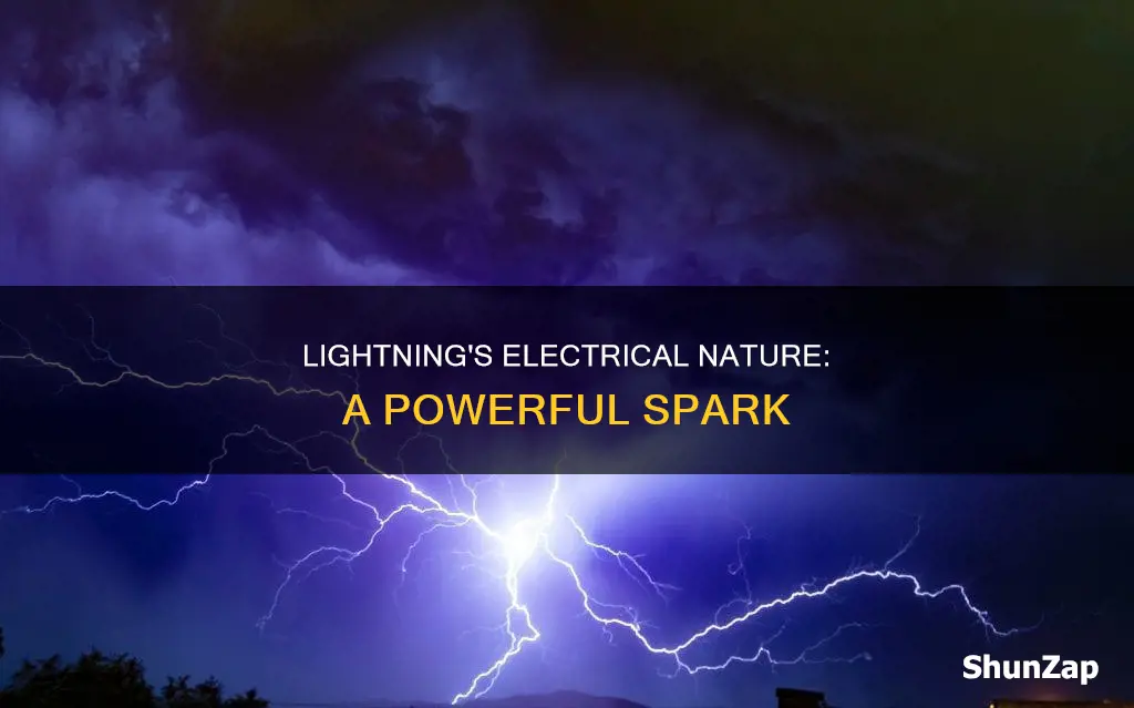 is lightning a form of electrical e