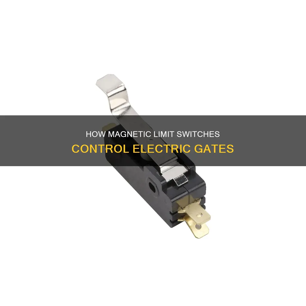 is limit switch on electric gates magnetic