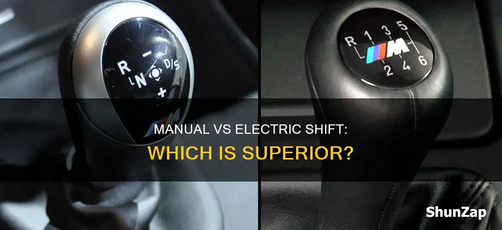 is manual shift or electric shift better