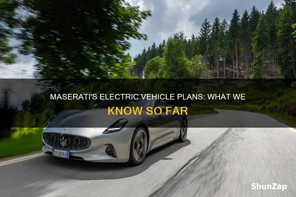 is maserati building an electric vehicle