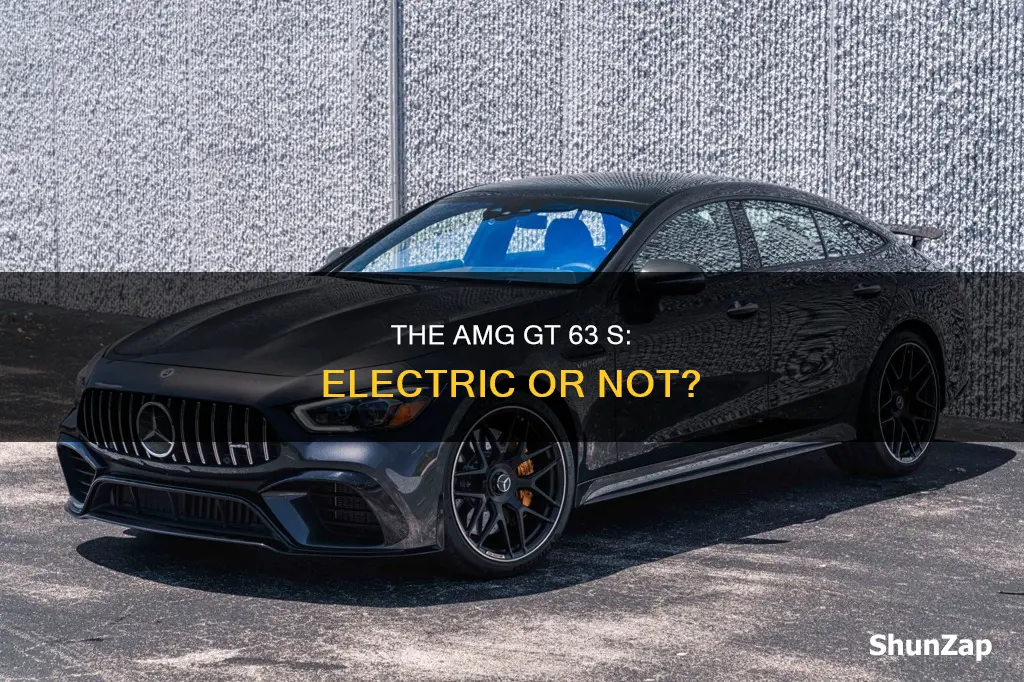 is mercedes-amg gt 63 s electric