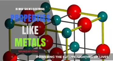 MGO: Electrical Properties Like Metals?