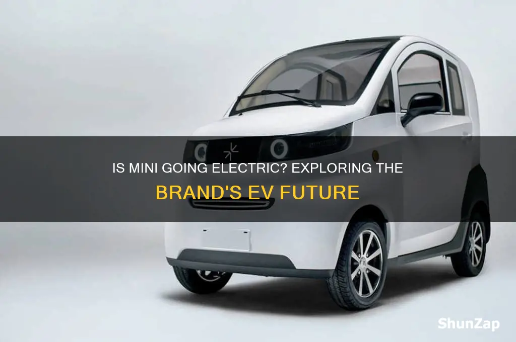 is mini making an electric car