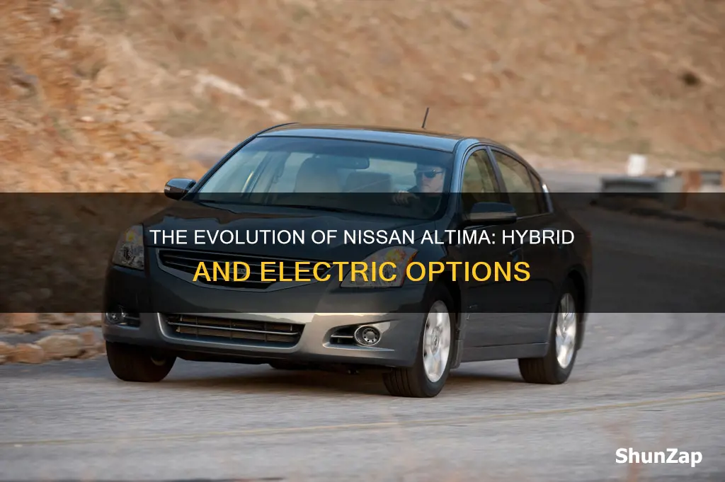 is nissan altima hybrid and electric vehicles