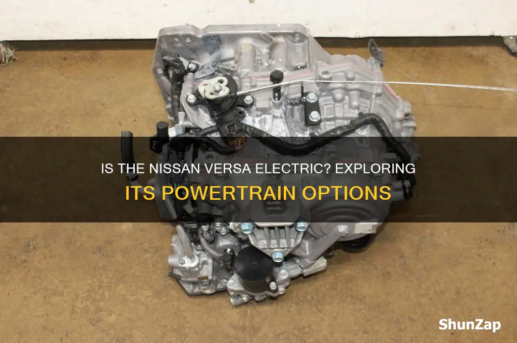 is nissan versa an electric car